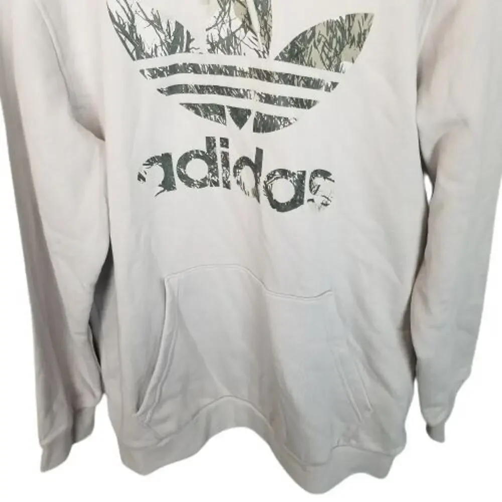 Adidas Mens Camo Block Hoodie Sweatshirt Size L Sporty Active Athletic Casual